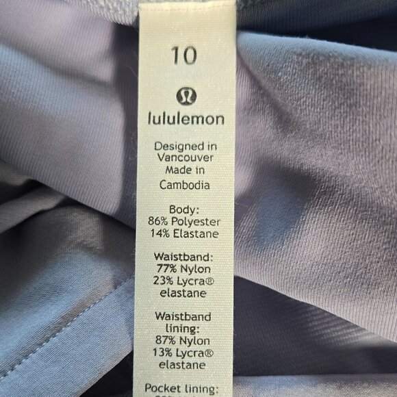 Lululemon Run Times Short II *4" - 10 Berry Mist - Picture 6 of 7